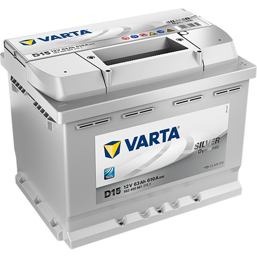 Varta Silver Dynamic 12V 63Ah 610A 563 400 061