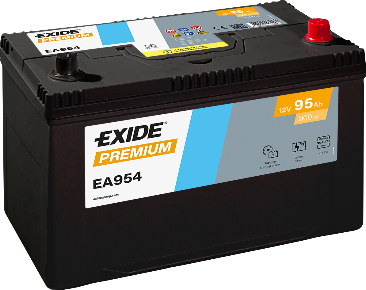 Exide Premium 12V 95Ah 800A EA954