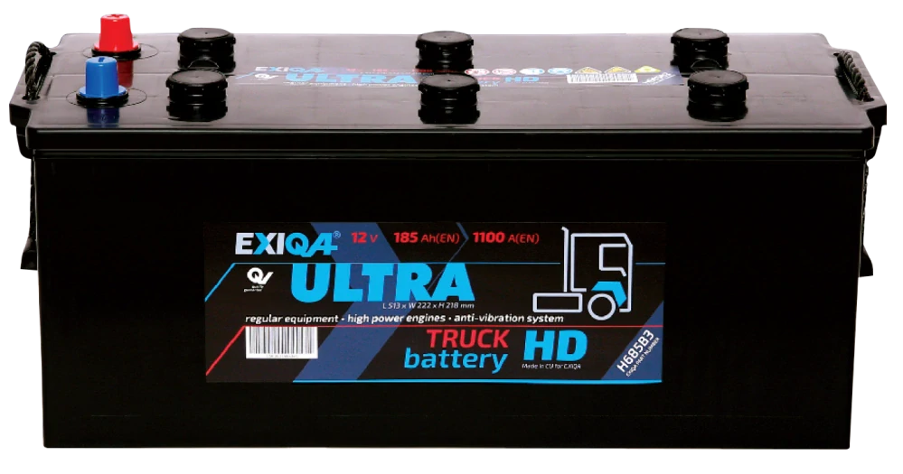 Autobaterie Exiqa Ultra Truck HD 12V 145Ah 850A