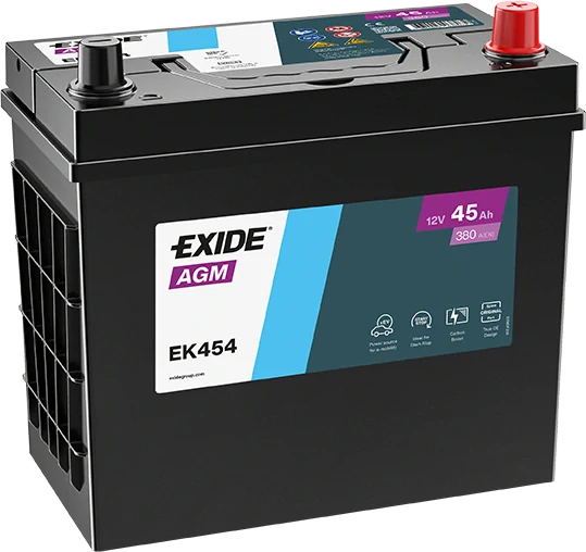 Exide AGM EK454 45Ah