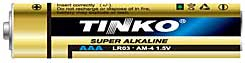 Baterie tužková TINKO 1,5V AAA (LR03), alkalická