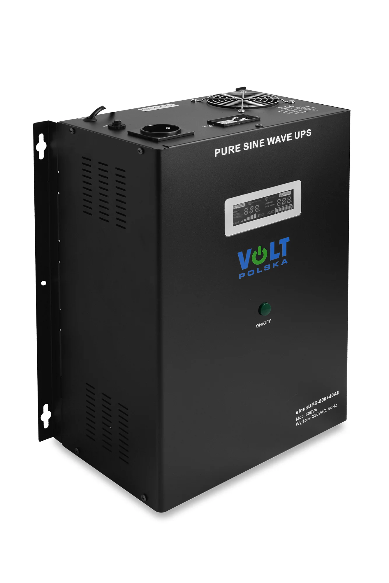 Záložní zdroj VOLT Polska SINUS UPS 800 + AKU 55AH (500/800W)