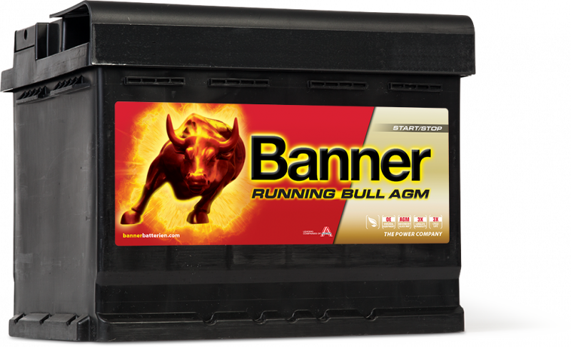 Banner Running Bull AGM 12V 60Ah 640A 560 01