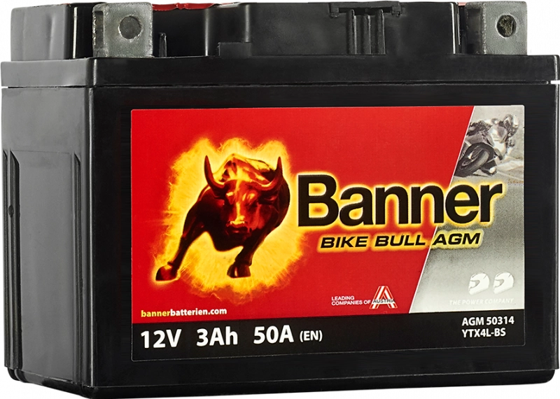BIKE BULL AGM 503 14 / YTX4L-BS