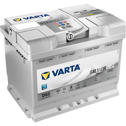 Varta Silver Dynamic AGM 12V 60Ah 680A 560 901 068