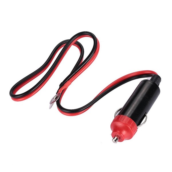 Propojovací kabel do cigaretového zapalovače, d.50cm, 2x očko M6