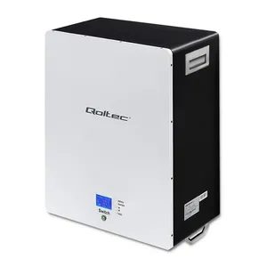 Zásobník energie Qoltec LiFePO4 |9,6kWh | 48V | BMS | LCD
