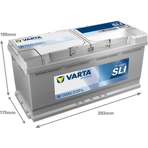 Varta Dynamic SLI 12V 110Ah 920A 610 402 092