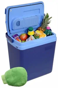Chladící box 25litrů BLUE 230/12V displej s teplotou