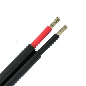 Solární kabel MHPower H1Z2Z2-K 2x 6mm2, 1500V, černý, dvojitý