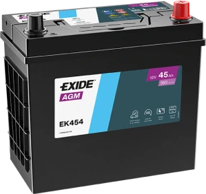 Exide AGM EK454 45Ah
