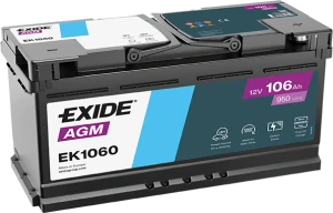 Exide AGM EK1060 106Ah