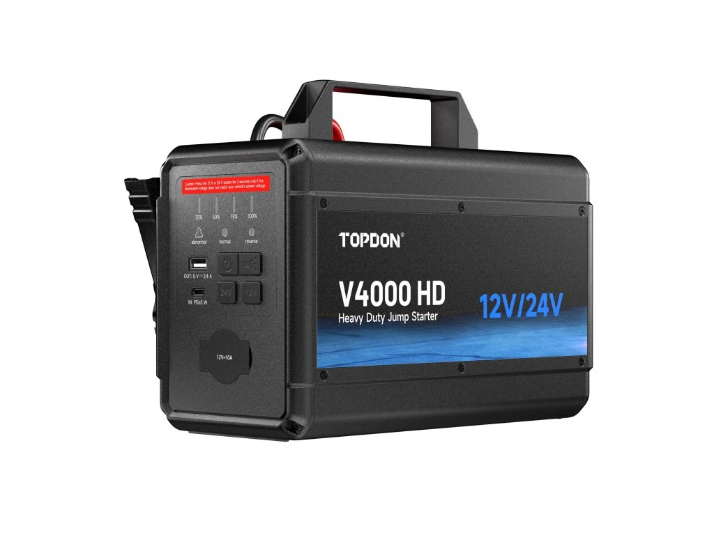 TOPDON Car Jump Starter V4000 HD