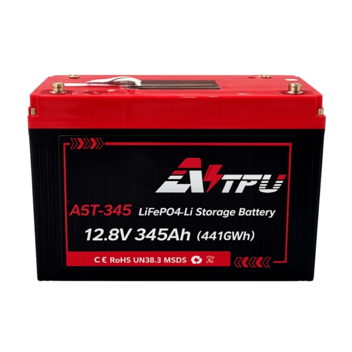 Akumulátor LiFePO4 12,8V 345Ah SOLARFAM AST-345 s výhřevem, Bluetooth