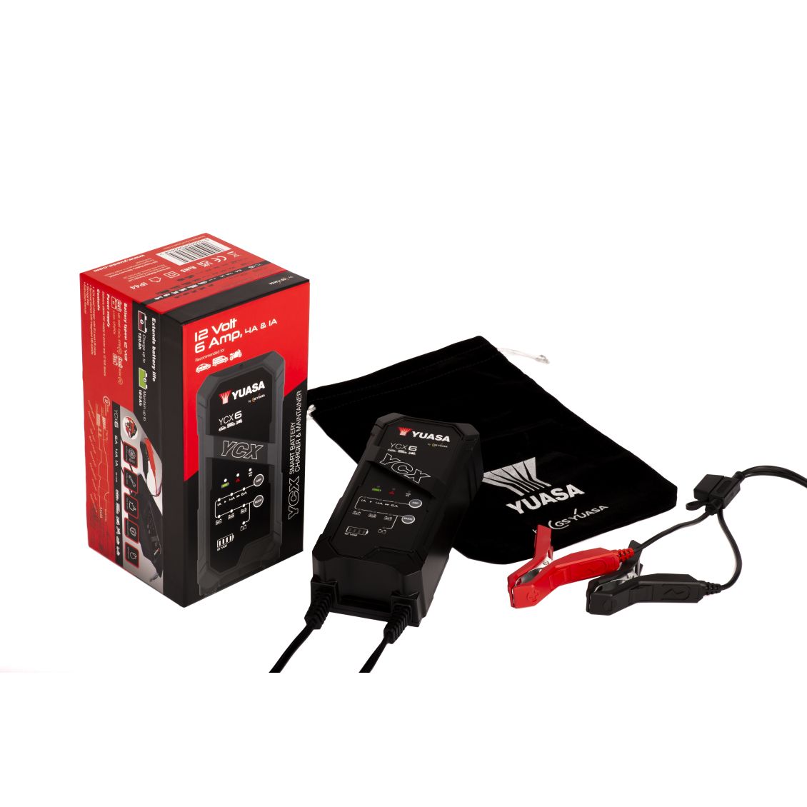 nabíječka akumulátorů YUASA YCX6 12V 6A