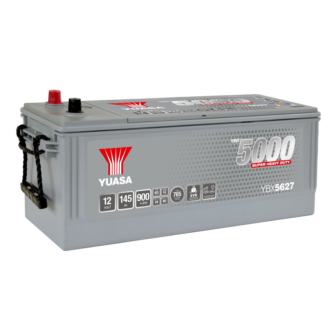 autobaterie Yuasa YBX 5000 SHD 145Ah 12V 900A 513x189x223 DIN A
