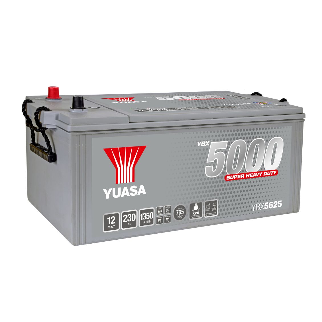 autobaterie Yuasa YBX 5000 SHD 230Ah 12V 1350A 516x274x236 DIN C