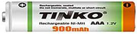 Nabíjecí tužková baterie NiMH AAA 1,2V/900mAh TINKO