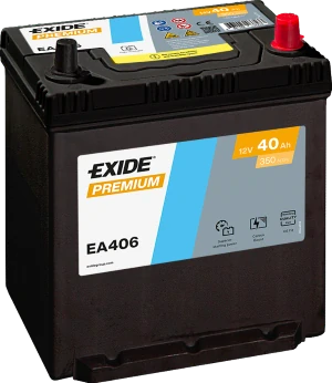 Exide Premium 12V 40Ah 350A EA406