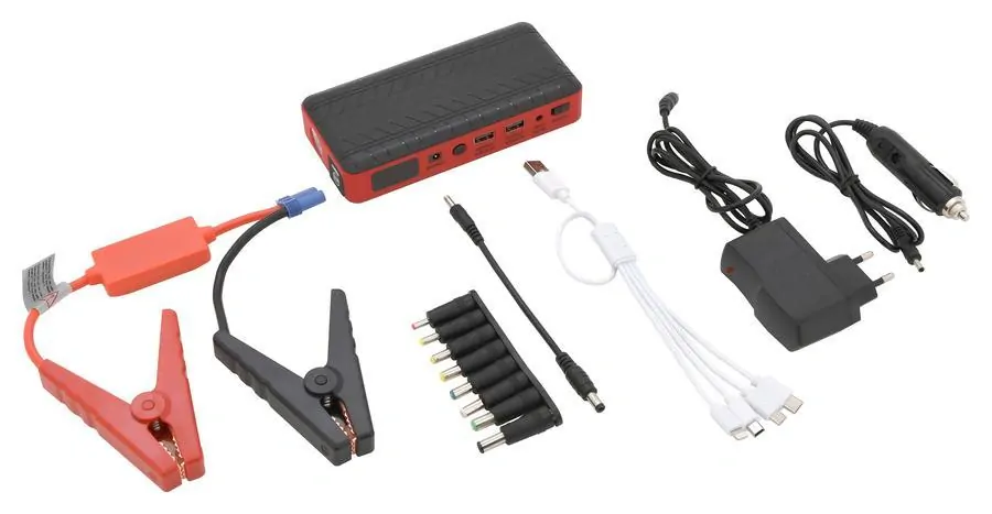 Powerbanka COMPASS s funkcí JUMP STARTER 10.000mAh 600A
