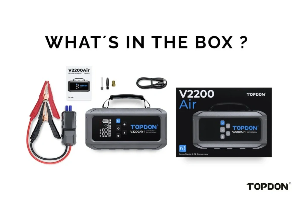 TOPDON Car Jump Starter JumpSurge V2200air