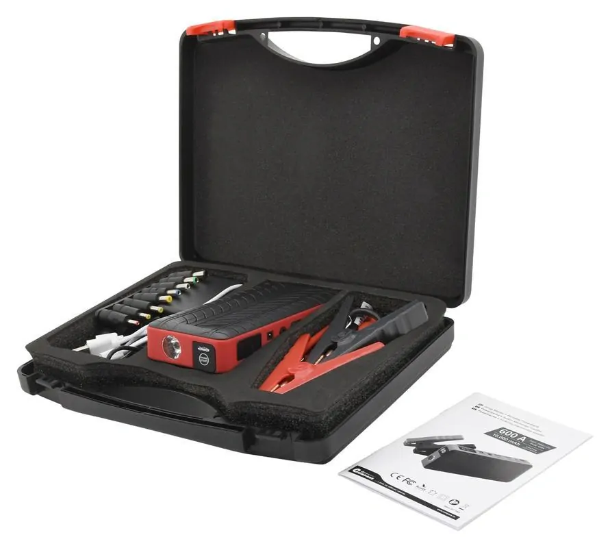Powerbanka COMPASS s funkcí JUMP STARTER 10.000mAh 600A