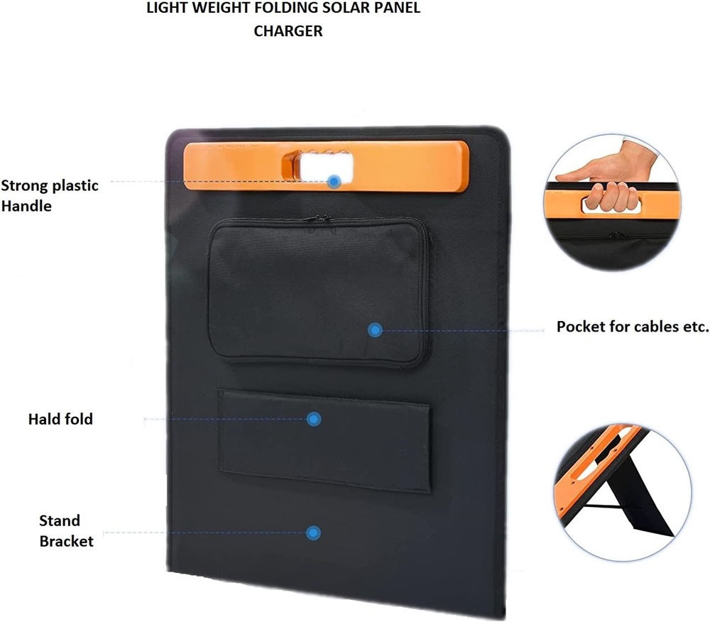 Solární panel SOLARFAM 100W mono, SZ-100-FC-B, přenosný