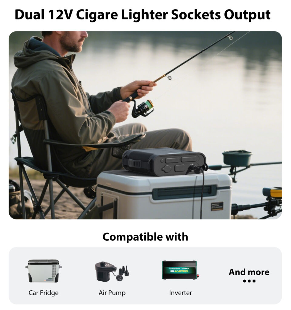 MHPower Nomad 144k Powerbanka LiFePO4, 144000mAh, černá