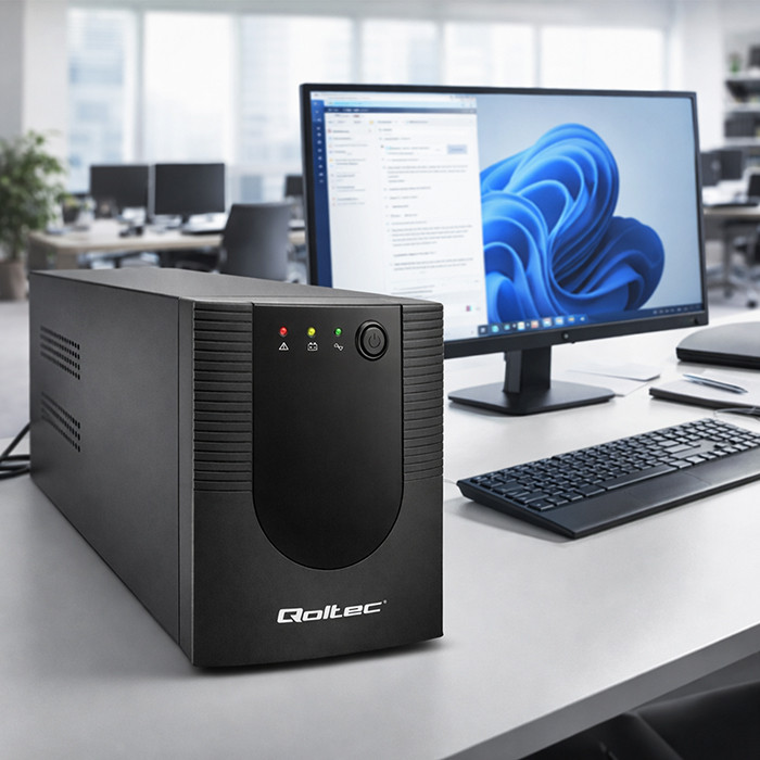 Qoltec UPS Line Interactive | Monolith | 1200VA | 720W