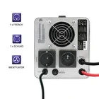 Záložní zdroj Qoltec UPS Pure Sine Wave | 500VA | 350W | konstantní fáze | Šedá