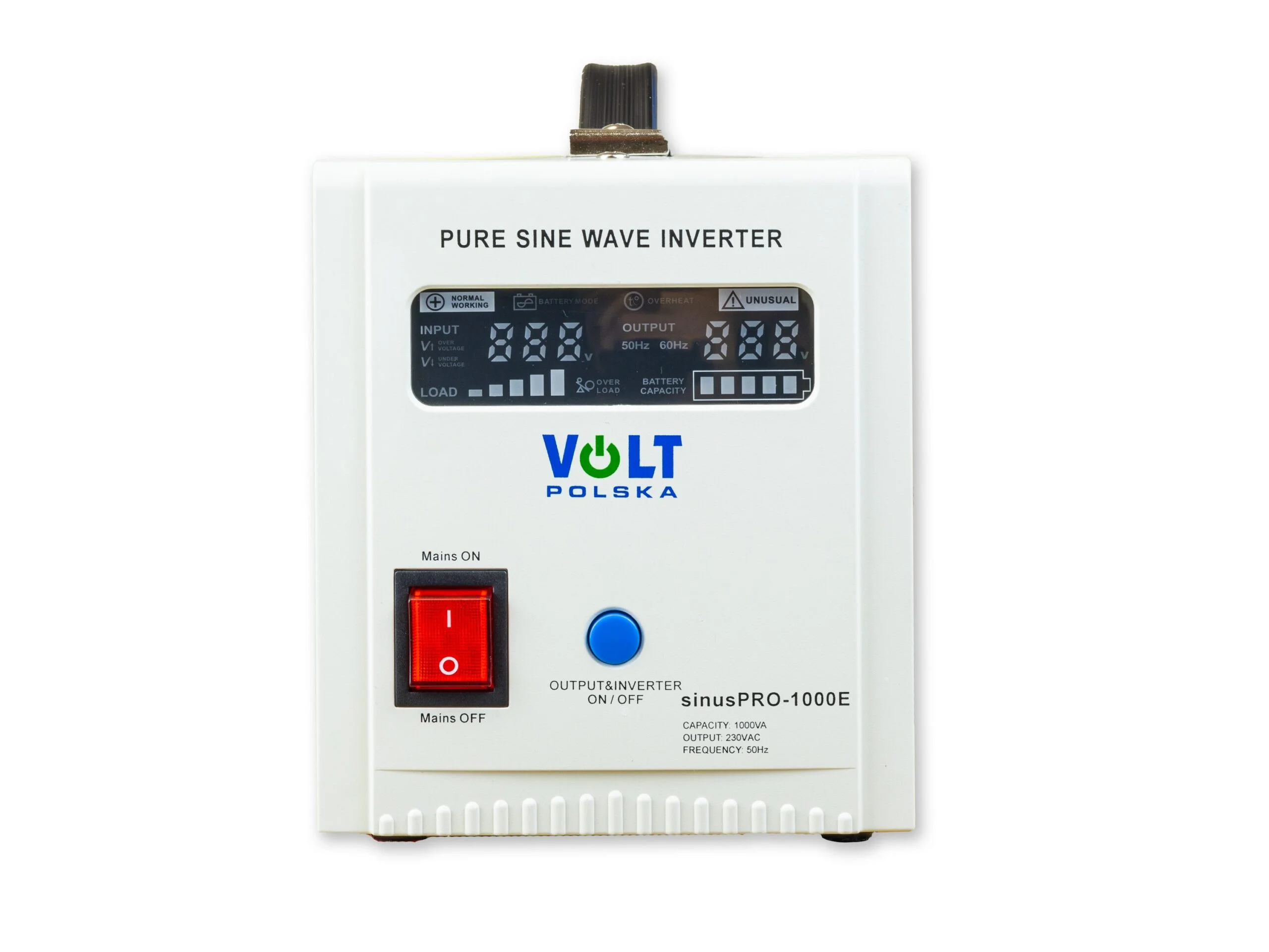 Záložní zdroj VOLTPolska SINUS PRO 1000 E 12/230V (700/1000W)