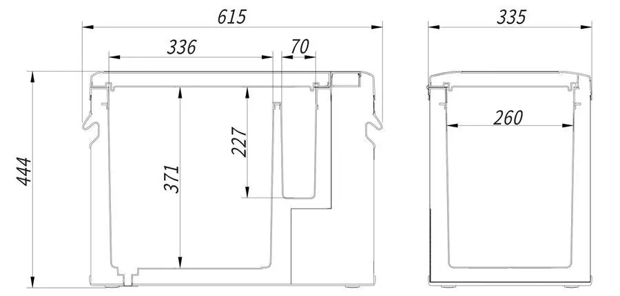 Chladící box SILVER FROST kompresor 35l 230/24/12V -20°C APP